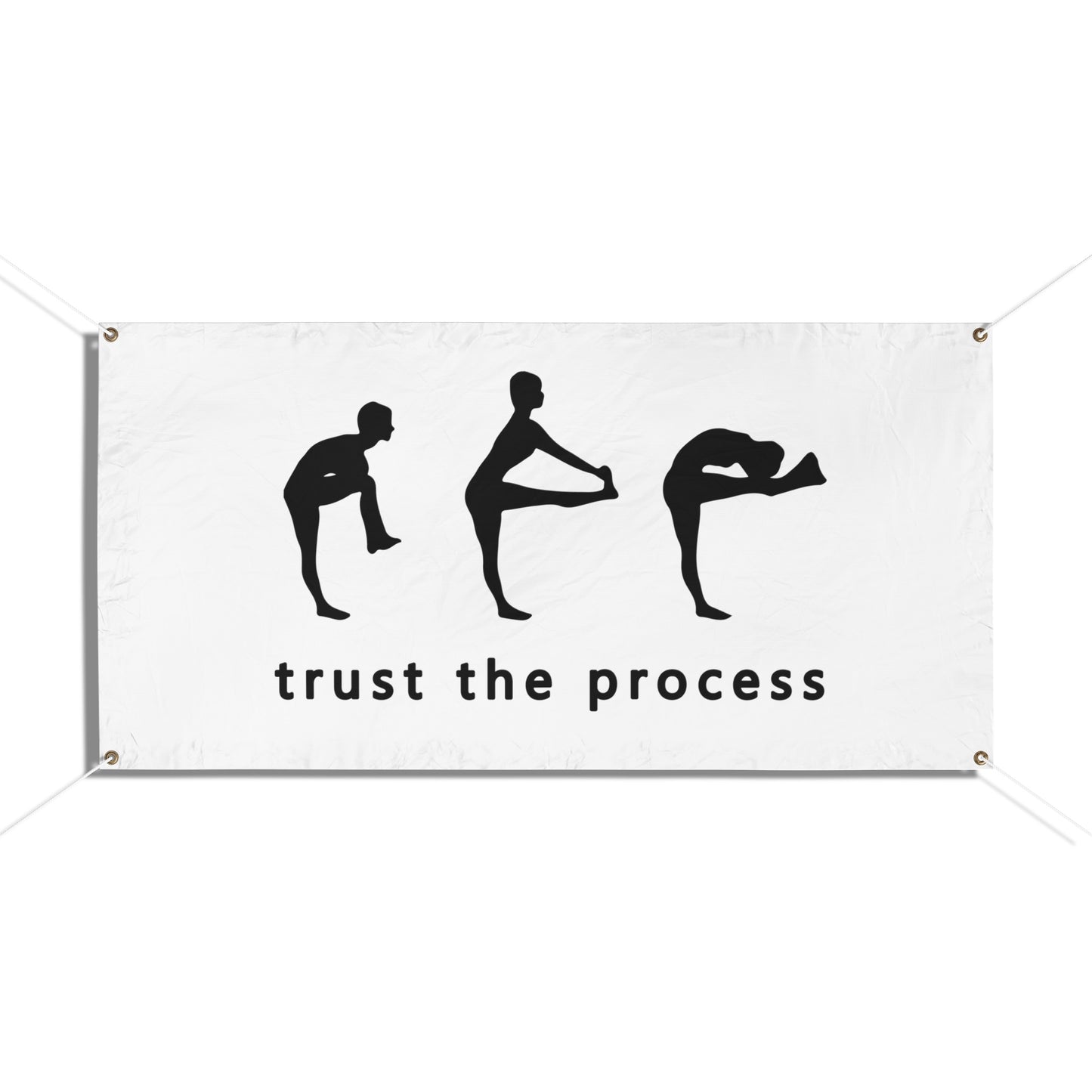 Trust The Process Vinyl Banners